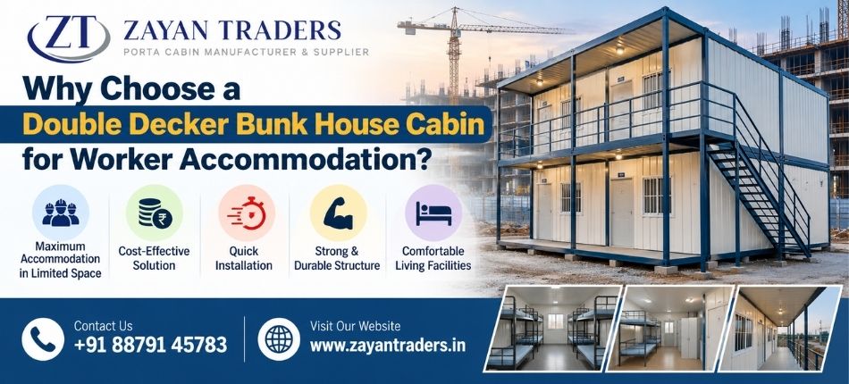 Double Decker Bunk House Cabin in Thane | Zayan Traders