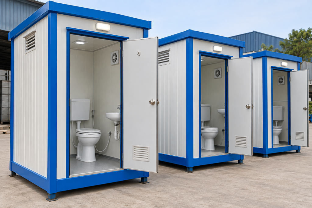 Mobile Portable Toilet Cabin Manufacturer