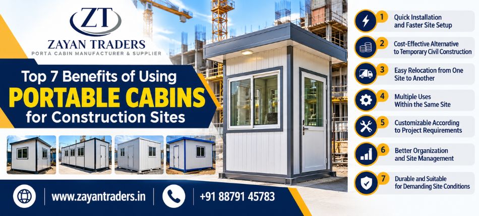 Portable Cabin in Thane | Zayan Traders