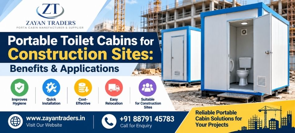 Portable Toilet Cabin in Thane | Zayan Traders