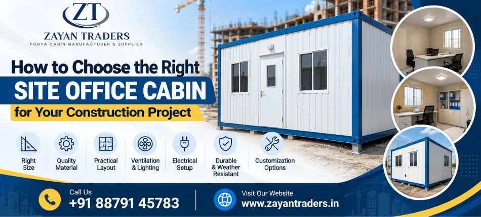 Site Office Cabin in Thane | Zayan Traders